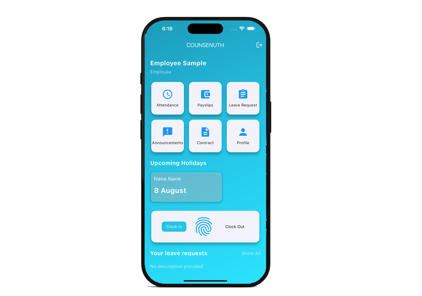 Pay-R HR Mobile App